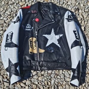 HEARTBREAK COWBOY DALLAS LEATHER JACKET